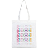 Bangtan Boys Shopping Bag Cotton Jute Saco Reciclaje Cabas