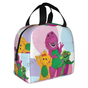 Barney The Dinosaur Insulated Lunch Bag for Kids