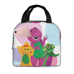 Barney The Dinosaur Insulated Lunch Bag for Kids