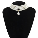Baroque Abnormity Pearl Necklace European American Style