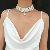 Baroque Abnormity Pearl Necklace European American Style