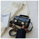 Barrel Shape Handbags Vintage Shoulder Bags Daily Versatile Crossbody Bag