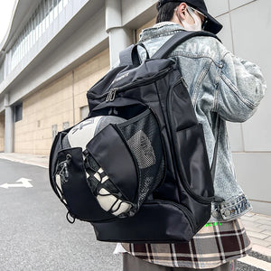 Basketball Backpack with Ball Holder, Shoe Compartment