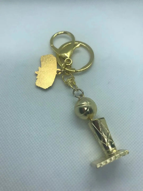 Basketball Mini Trophy Keychain Team Championship Fans Gift Bag Ornaments