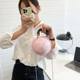 Women's Basketball Number Shoulder Bag Mini Crossbody Handbag