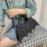 Bat Handbag Women Crossbody Satchels Halloween Style Girl