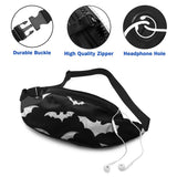 Bat Waist Bag Fisherman Work Waist Pack Picture Polyester Fanny Bag