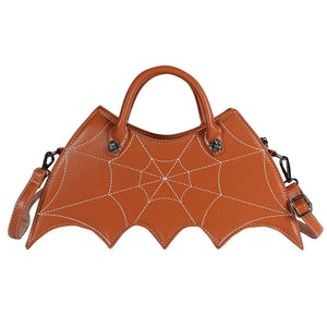 Bat Women's Bag Pu Leather Handbag Shoulder Messenger Bag Zipper