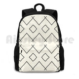 Cream Outdoor Hiking Backpack Waterproof Camping Travel Mud Cloth