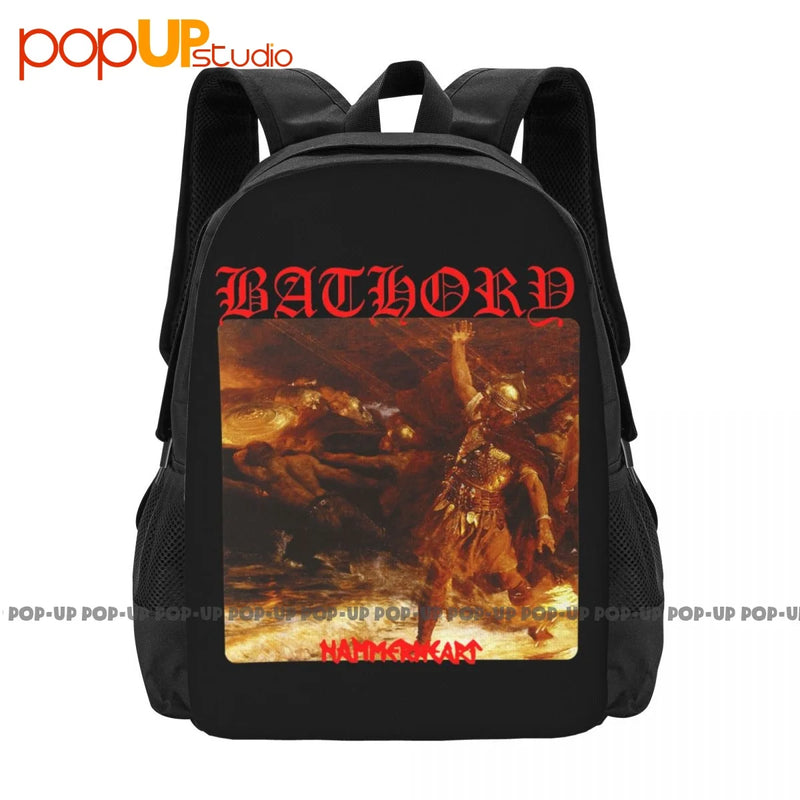Bathory Hammerheart Backpack Large Capacity Schoolbag