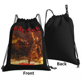 Bathory Hammerheart Drawstring Bags Gym Bag Style Gym Tote Bag