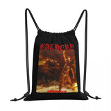 Bathory Hammerheart Drawstring Bags Gym Bag Style Gym Tote Bag