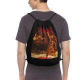 Bathory Hammerheart Drawstring Bags Gym Bag Style Gym Tote Bag