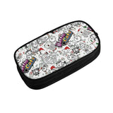 Battle Cats Pen Box Student School Anime Zipper Pen Bag