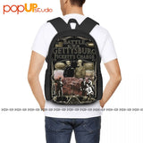 Gettysburg Picketts Backpack Gym Tote Bag for Travel