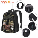 Gettysburg Picketts Backpack Gym Tote Bag for Travel