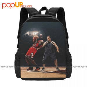 Bball Machine Backpack Large Capacity Bookbag Multi-function
