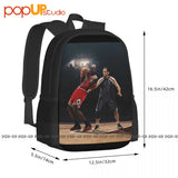 Bball Machine Backpack Large Capacity Bookbag Multi-function