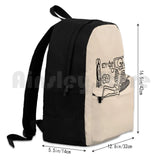 Skeleton Outdoor Hiking Backpack Waterproof Camping Travel