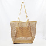 Large Beach Bag Shopper Tote for Swimming Travel Vacation
