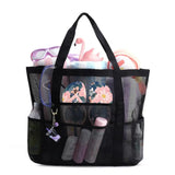 Beach Mesh Bag Waterproof Sandproof Large Capacity Foldable Tote Bag