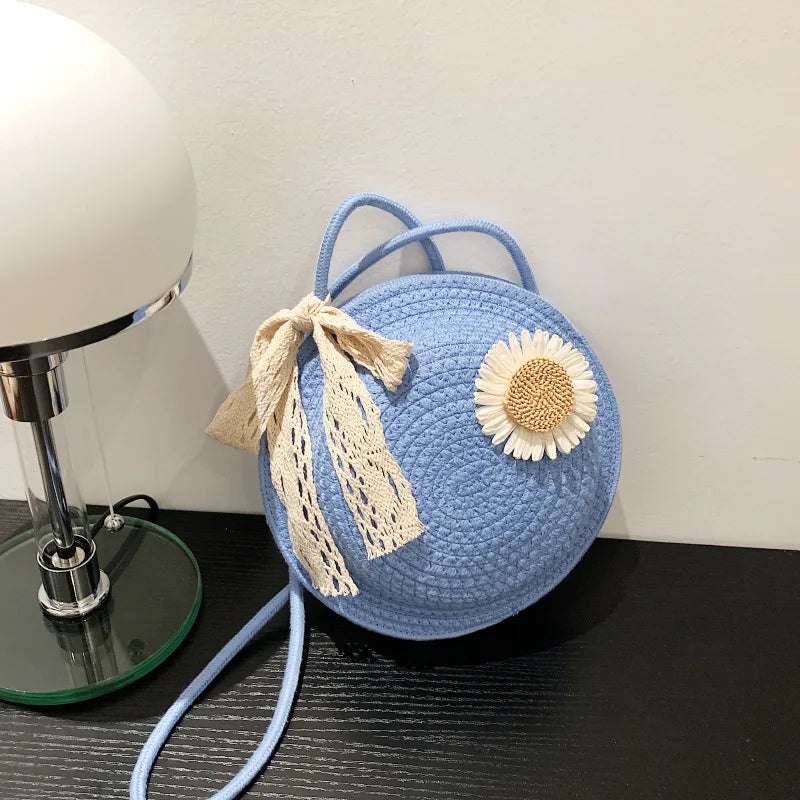 Beach Straw Bag Small Fresh Summer Straw Hat