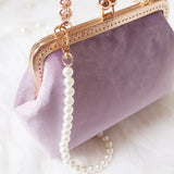 Vintage Women's Handbags Bead Diamond Crossbody Bag