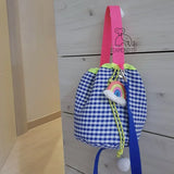 Canvas Drawstring Crossbody Bag for Women