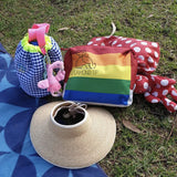 Canvas Drawstring Crossbody Bag for Women