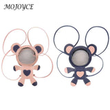 Bear Backpack for Women Teenage Student PVC Shoulder School Satchel Bags