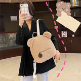 Bear Backpacks Portable Children Travel Shopping Rucksacks