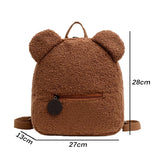 Bear Backpacks for Women Portable Children Travel Rucksacks