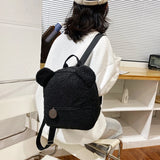 Bear Backpacks for Women Portable Children Travel Rucksacks