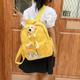 Bear Children's Backpack Student Schoolbag Cartoon Casual Backpack