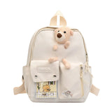 Bear Children's Backpack Student Schoolbag Cartoon Casual Backpack