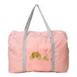 Bear Series Pattern Nylon Travel Bags Unisex Foldable Luggage Pack