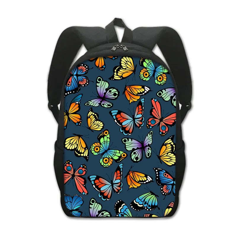 Butterfly Backpack Women Casual Rucksack Travel Bags School Bags for Teenager