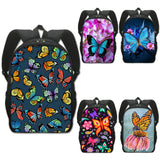 Butterfly Backpack Women Casual Rucksack Travel Bags School Bags for Teenager