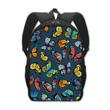 Butterfly Backpack Women Casual Rucksack Travel Bags School Bags for Teenager