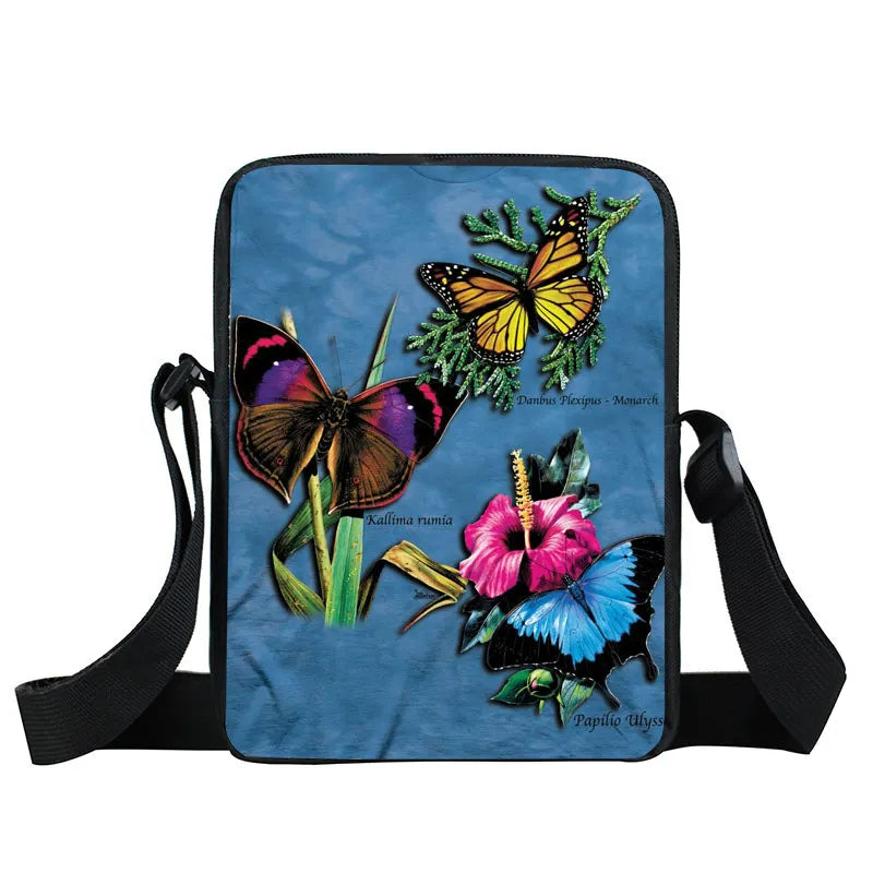 Butterfly Ladies Shoulder Bag Messenger Bags Women Handbags Crossbody Bag