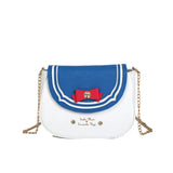 Girls Chain Bag Bow Crossbody Shoulder Messenger Bags PU Leather