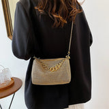 Glitter Rhinestone Crossbody Evening Bag for Masquerades