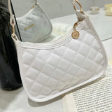 Minimalist Women Handbag Zipper Closure Casual Shoulder Bag