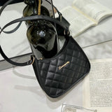 Minimalist Women Handbag Zipper Closure Casual Shoulder Bag