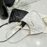 Minimalist Women Handbag Zipper Closure Casual Shoulder Bag