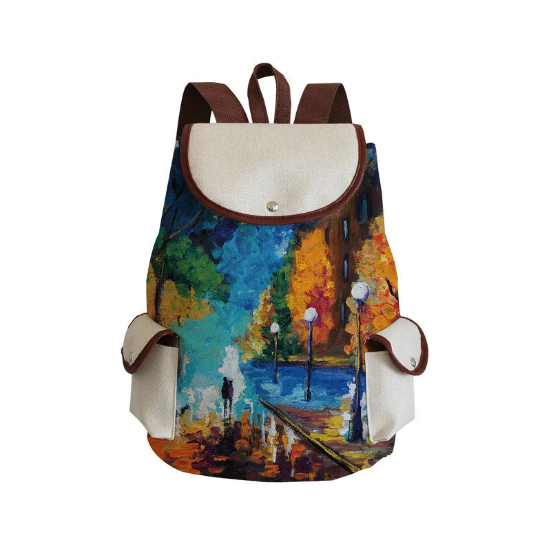 Scenery Printed Women's Backpack Large Travel Computer Backpack