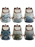Scenery Printed Women's Backpack Large Travel Computer Backpack