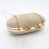 Silver Rhinestone Clutch Bag for Wedding Party
