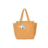 Corduroy Shopper Bag for Women High Capacity Travel Shoppers