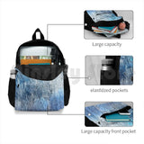 Outdoor Hiking Backpack Waterproof Camping Travel Winter Ice Snow Landscape
